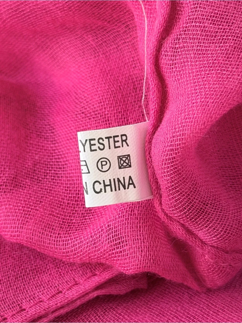 Lightweight Fuchsia Infinity Scarf - Women Accessories